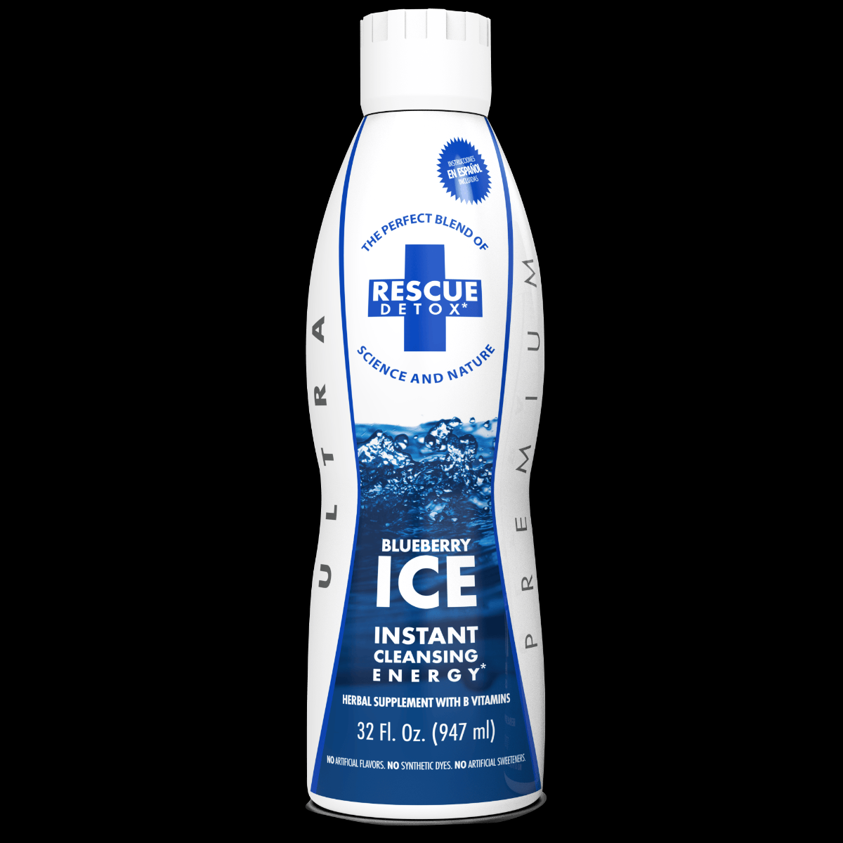 Rescue Detox ICE 32oz - Super Fruit Cleanse for Over 200lbs & High Toxin Levels