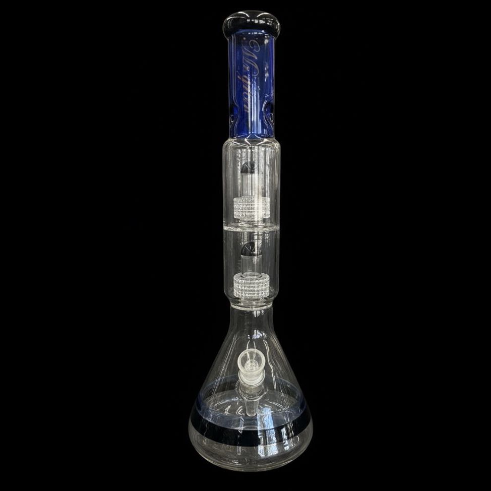 Mr. Green 19" Beaker Double Percolator Chamber