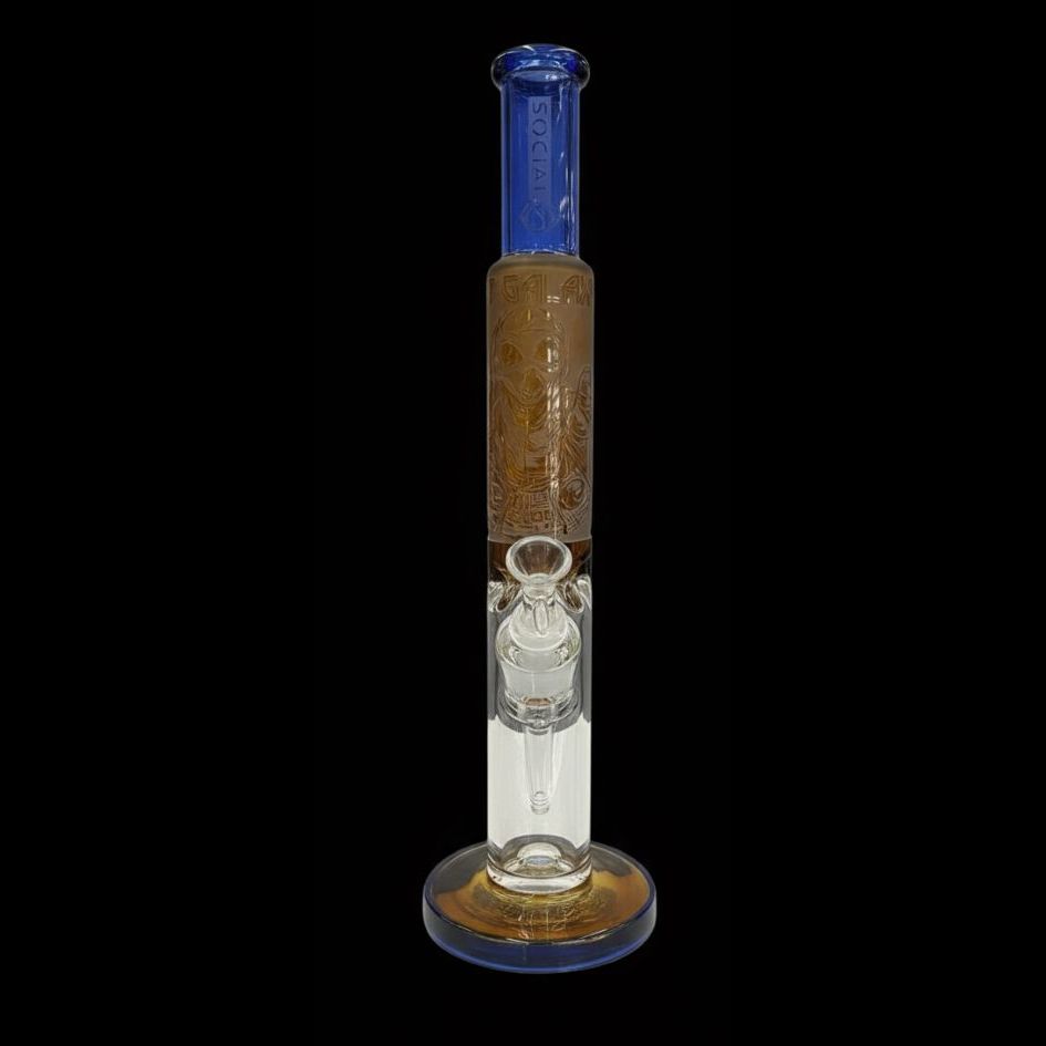 Social Galaxy 16" Straight Tube Bong