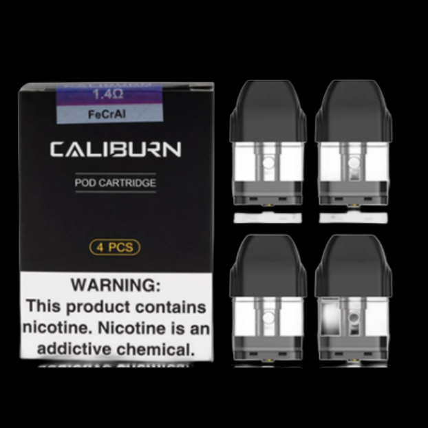 Uwell Caliburn Replacement Pods 4 pcs