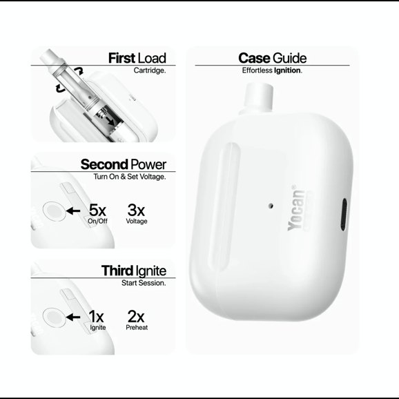 Yocan Black Case Cartridge Battery