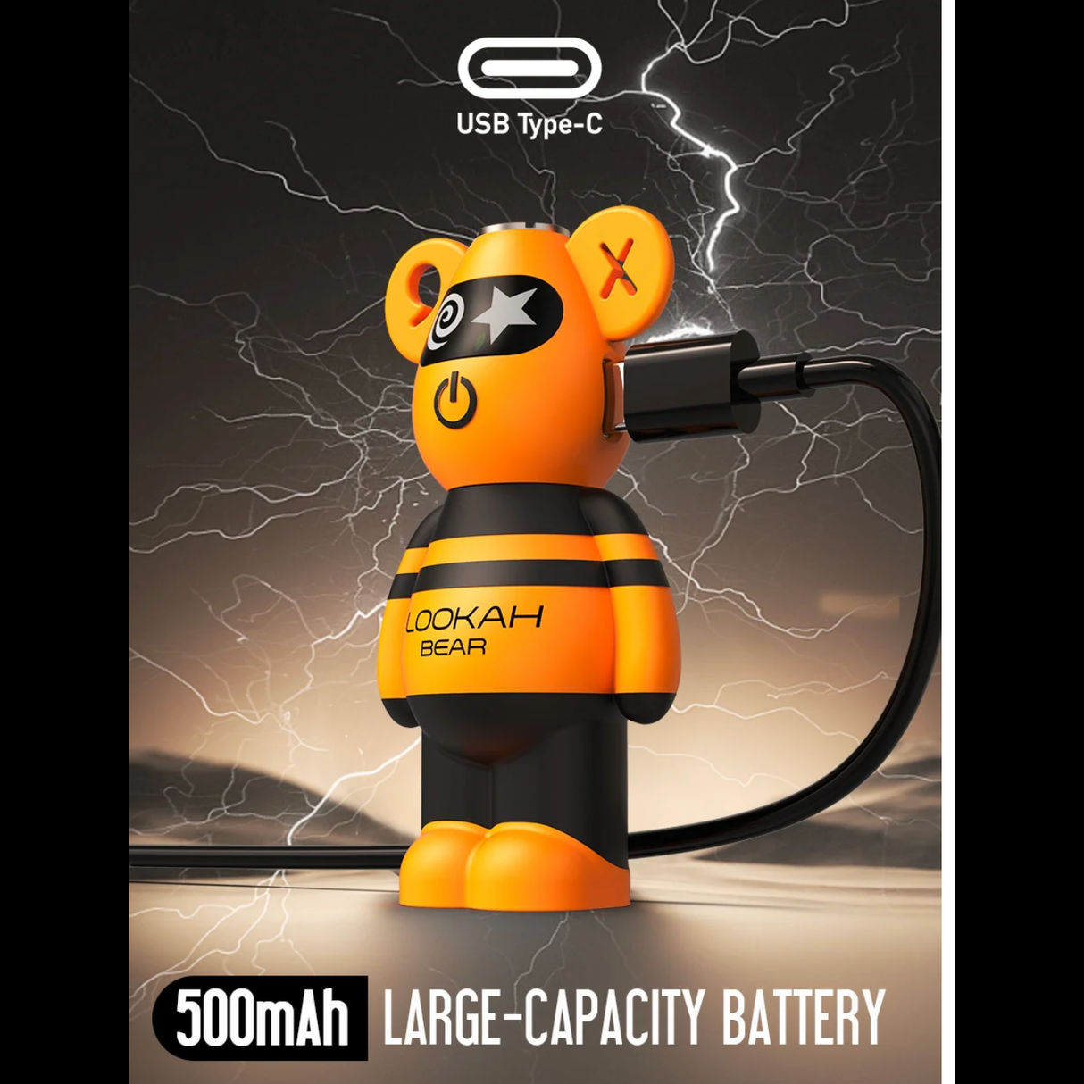 Lookah Bear Vape Battery