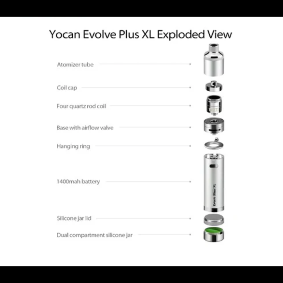 Yocan Evolve Plus XL Rainbow Edition Dab Pen