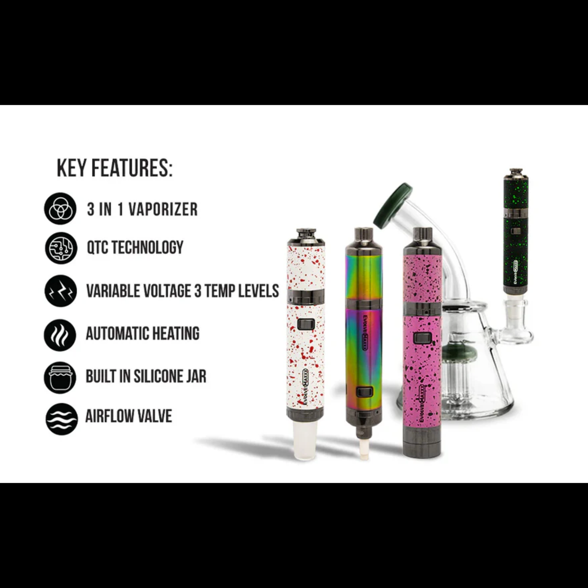 Yocan Evolve Wulf Maxxx 3 in 1 Vaporizer