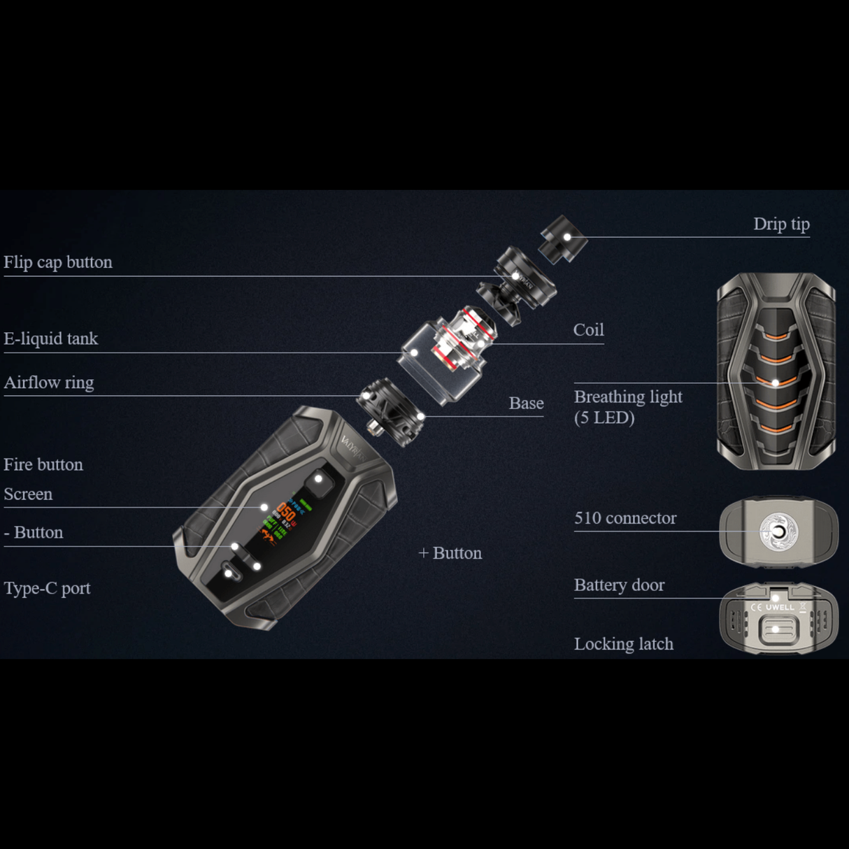 Uwell Valyrian 3 200W Kit