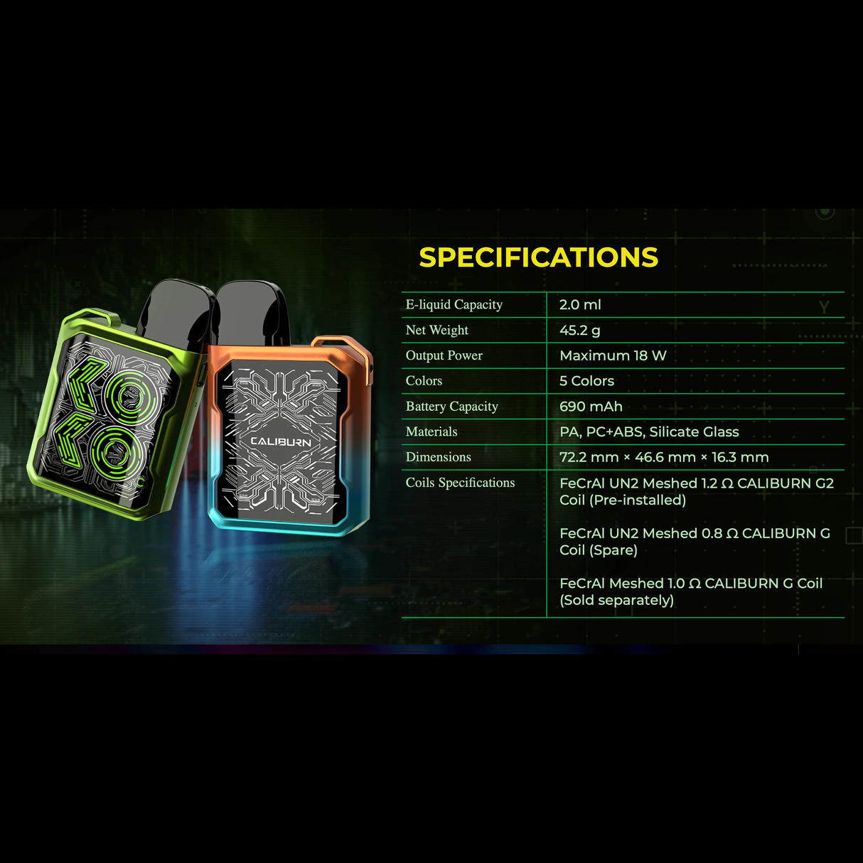 Uwell CALIBURN GK2 Kit