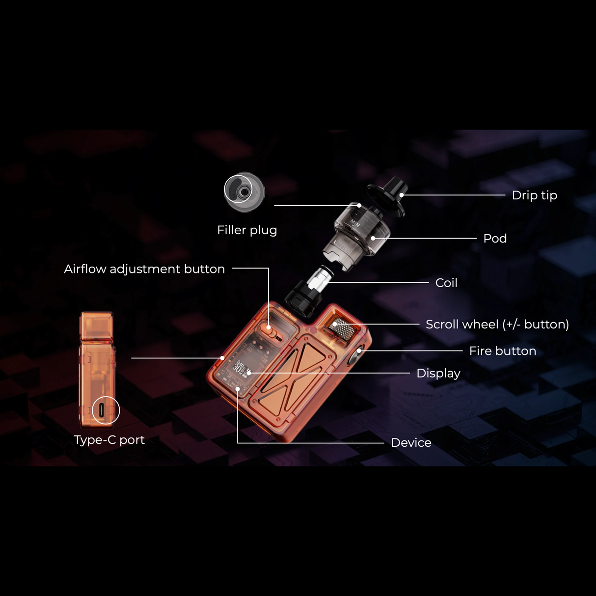 Uwell Crown M Pod Mod Kit