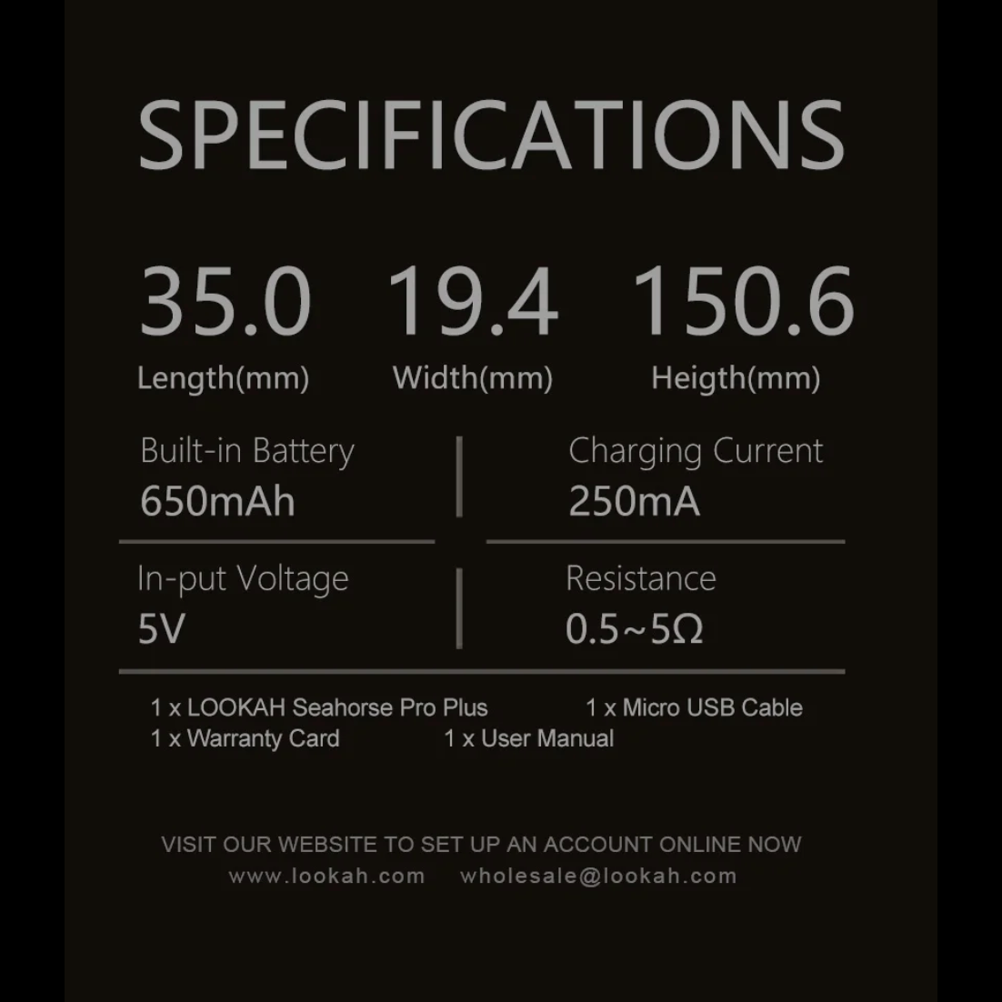 Lookah Seahorse Pro Plus Electric Nectar Collector