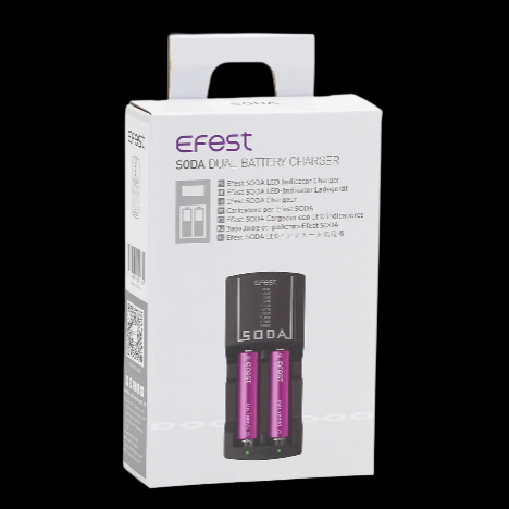 Efest Soda Dual Battery Charger