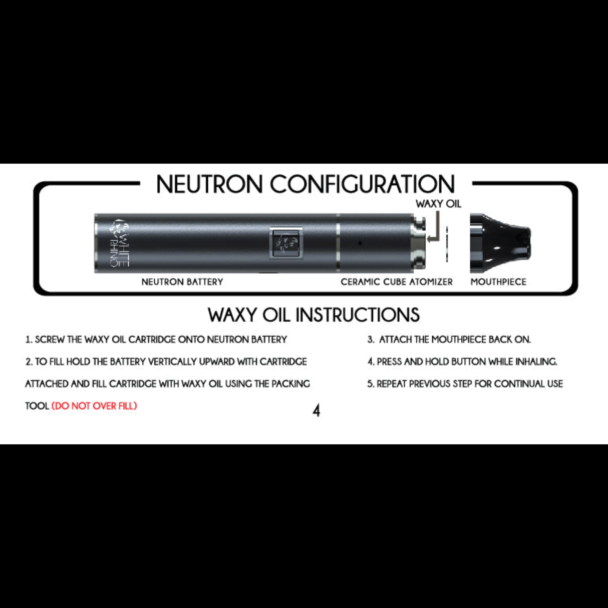 White Rhino Neutron Dab Pen