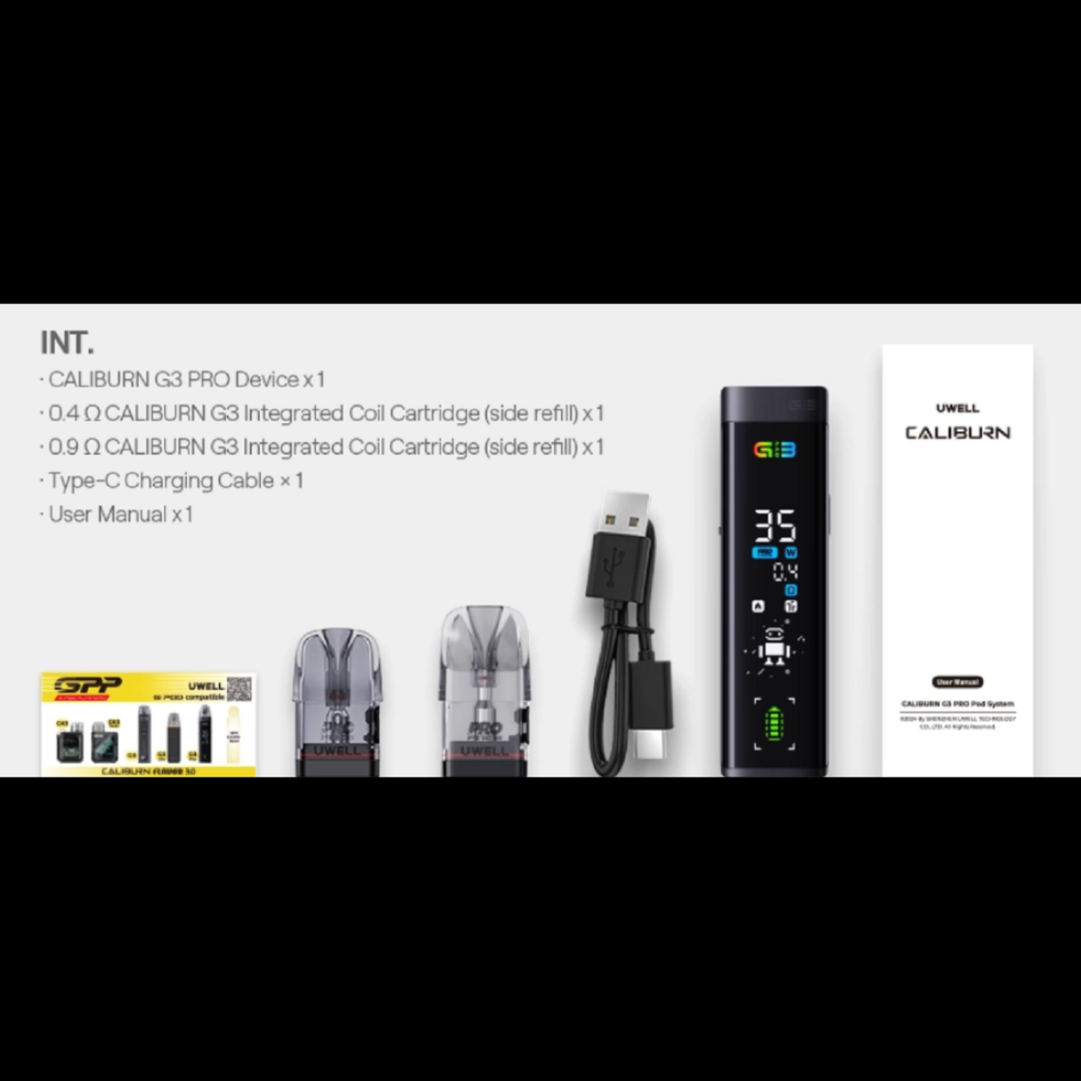 Uwell Caliburn G3 Pro Kit