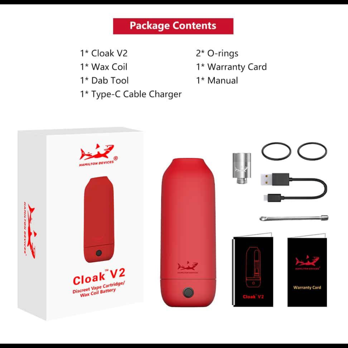 Hamilton Devices Cloak V2 Battery
