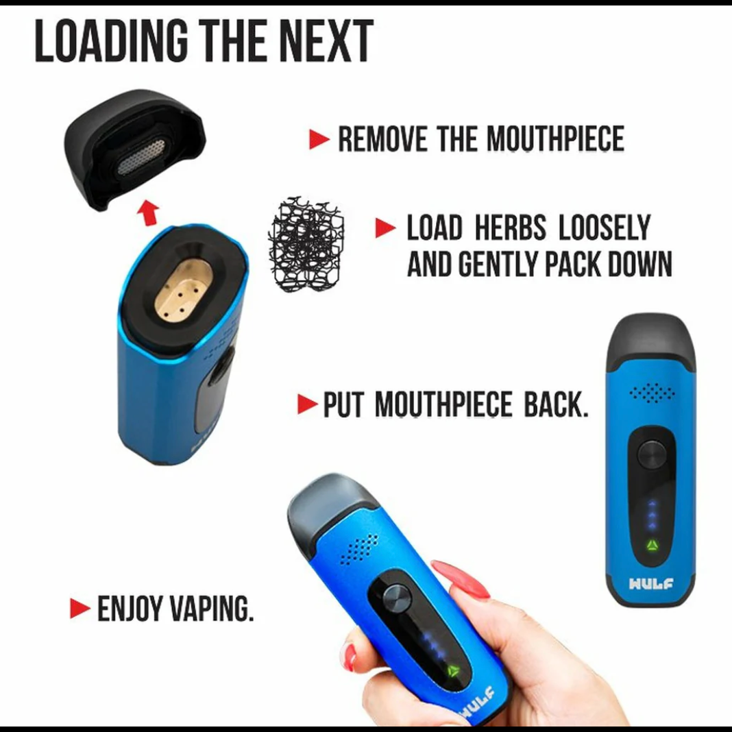 Wulf Mods Next Dry Herb Vaporizer