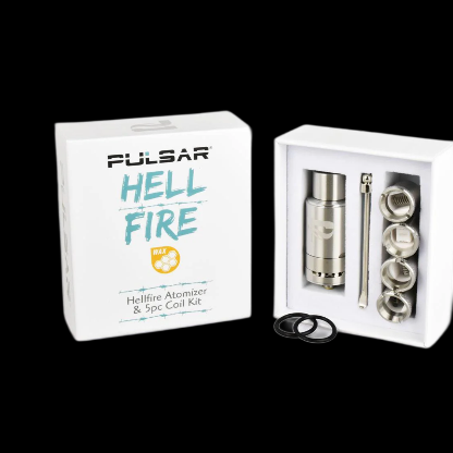 Pulsar Hell Fire Atomizer & 5pc Coil Kit