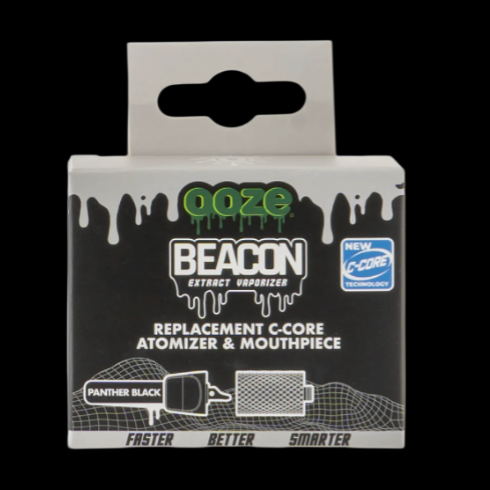 Ooze Beacon Onyx Atomizer & Mouthpiece Replacement 2 pcs