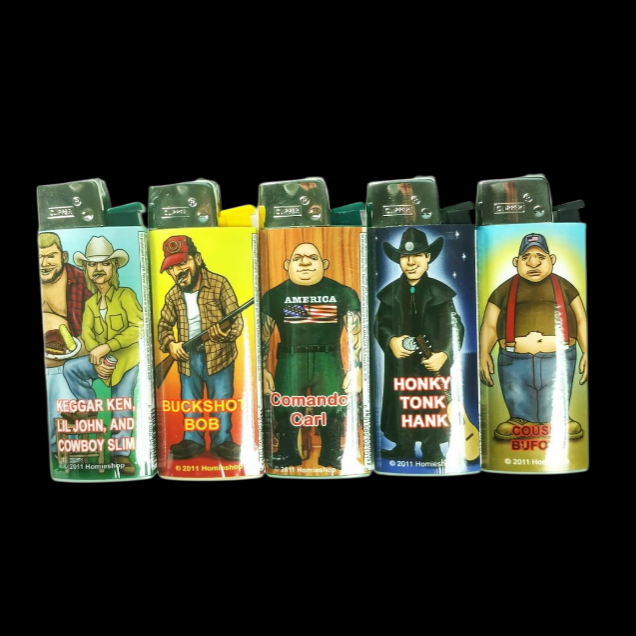 Trailer Park Homies Clipper Lighters 5 pcs