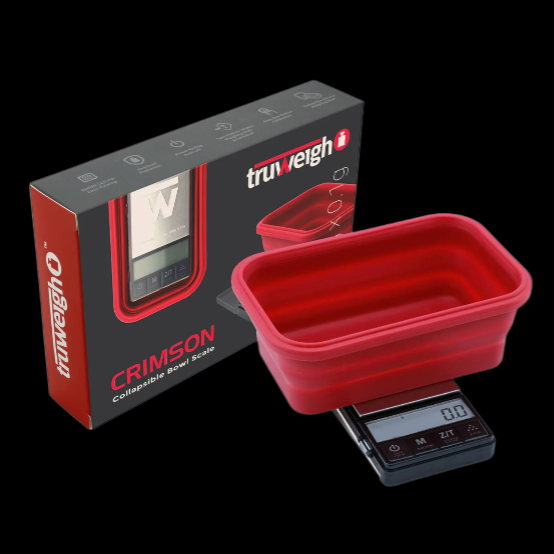 Truweigh Crimson Scale Collapsible Bowl