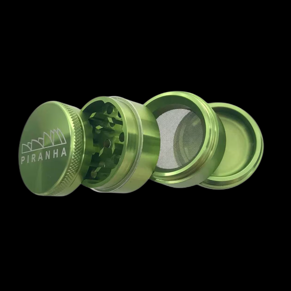 Piranha Aluminum Grinder 4pc 2"
