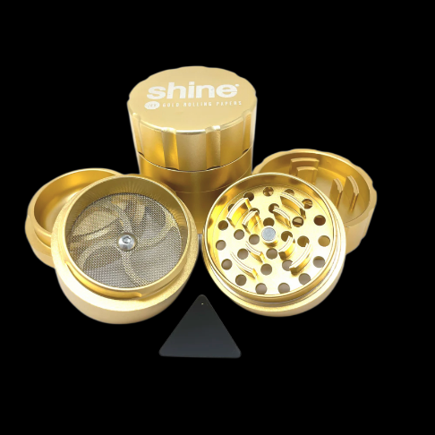 Shine Gold 4pc Grinder