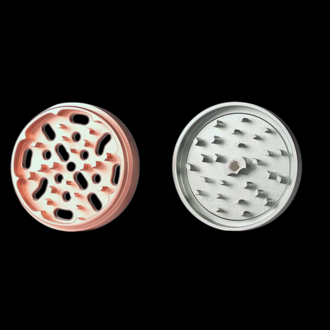 Kannastor 2.5" solid Body 4 piece grinder