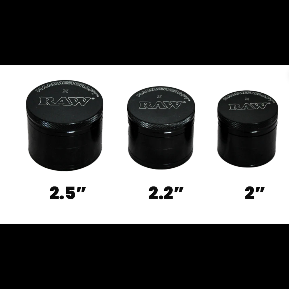 Hammercraft x RAW 4 Piece Grinder