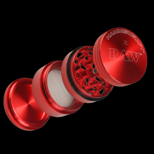 Hammercraft x RAW 4 Piece Grinder
