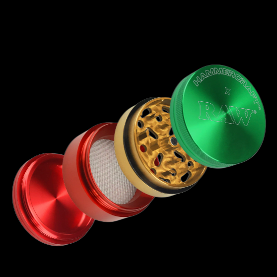 Hammercraft x RAW 4 Piece Grinder