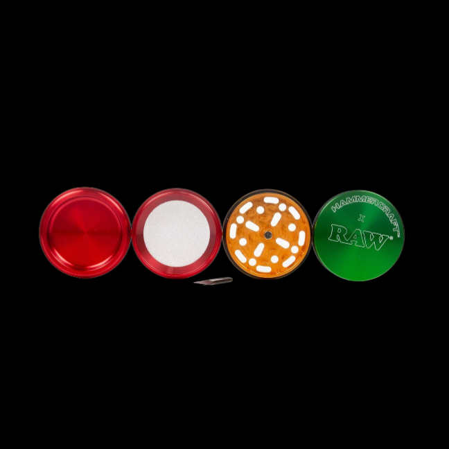 RAW x Hammercraft Grinder 4pt 55mm