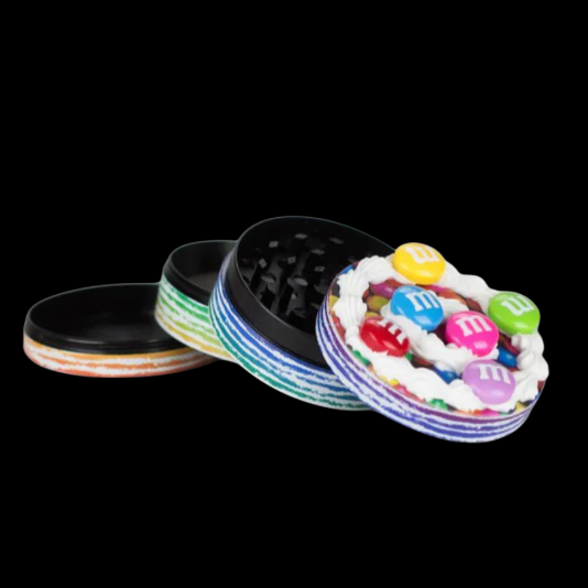 M&M's Rainbow Cake Herb Grinder
