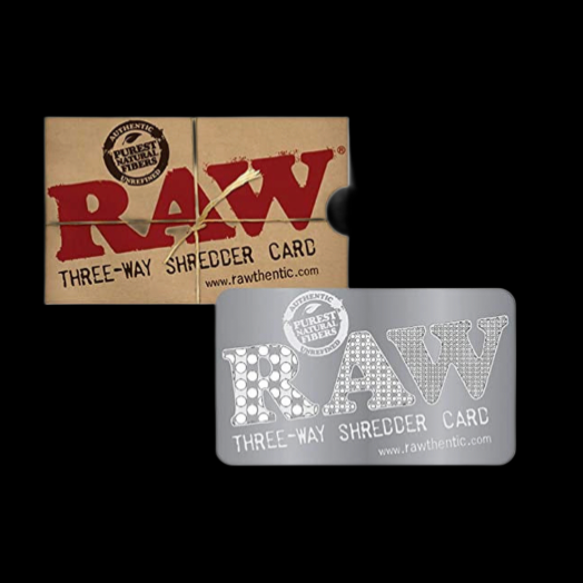 Raw Three Way Shredder Card