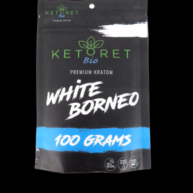 Ketoret Bio White Borneo Premium Kratom Powder 100 Grams