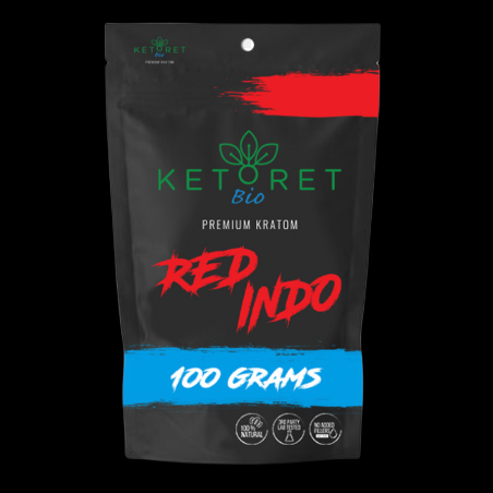 Ketoret Bio Red Indo Premium Kratom Powder 100 Grams