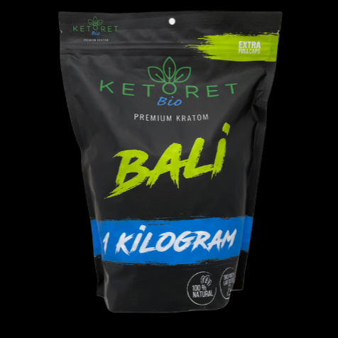 Ketoret Bio Bali Premium Kratom Capsules 1 Kilogram 1,000 Count