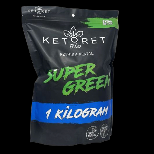 Ketoret Bio Super Green Premium Kratom Powder 1 Kilogram