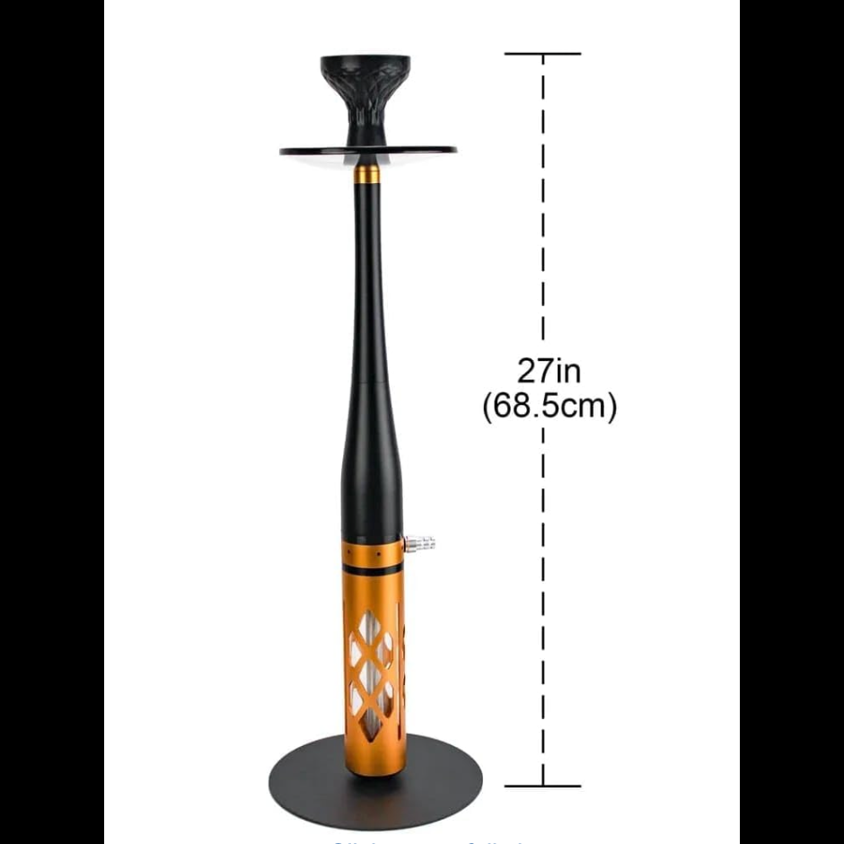 Baseball Hookah 27" Inch + Heat Management Head