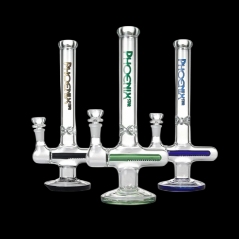 Phoenix Star 12 Inch Percolator Bong with Inline Perc