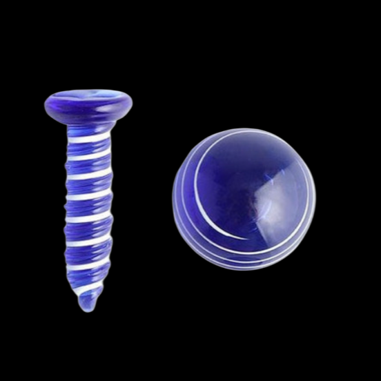 Pulsar Terp Slurper Screw & Marble Set