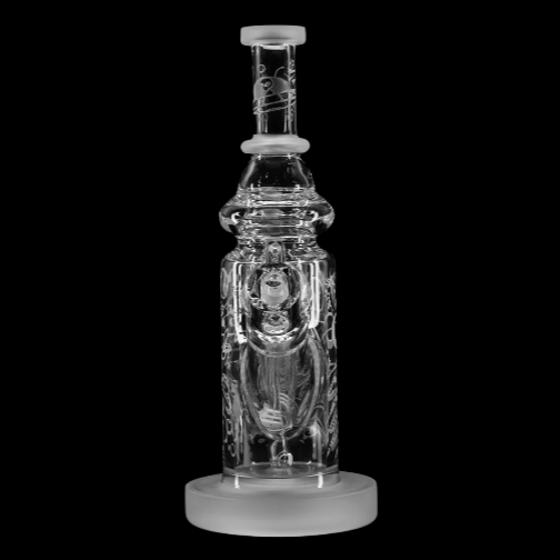 Milkyway Glass 9" Tall Space Odyssey Recycler Dab Rig