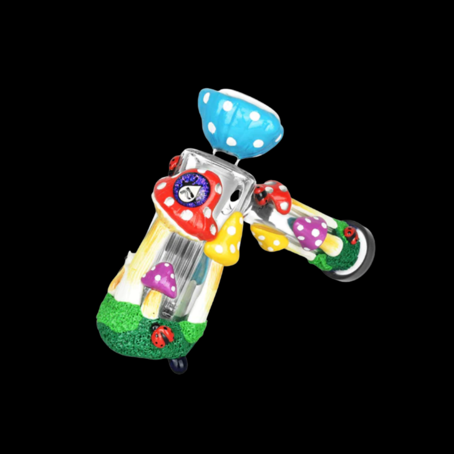 Pulsar Old School Shroom Bubbler 8" (19mm F)