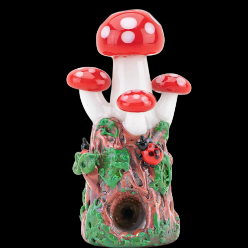 Empire Glassworks Mushrooms Hand Pipe