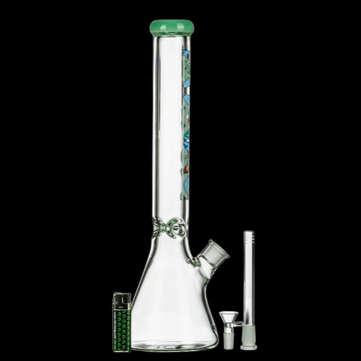 Mav 18" 9mm Special Decal Beaker Bong