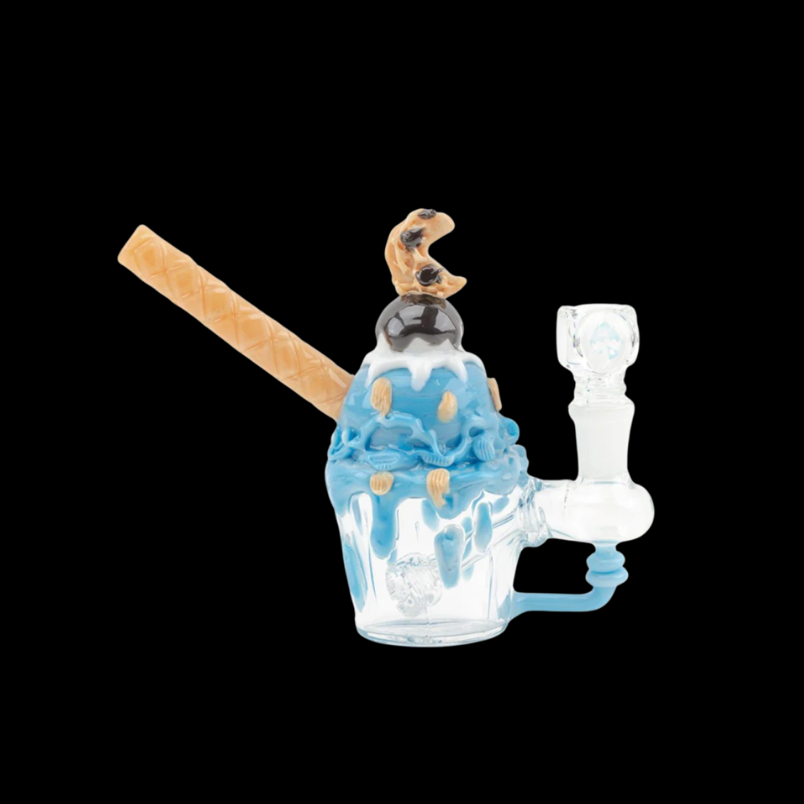 Empire Glassworks Cookie Monster Sundae Mini Bong