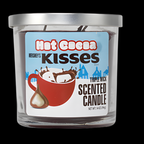 Hershey's Kisses Hot Cocoa Candle
