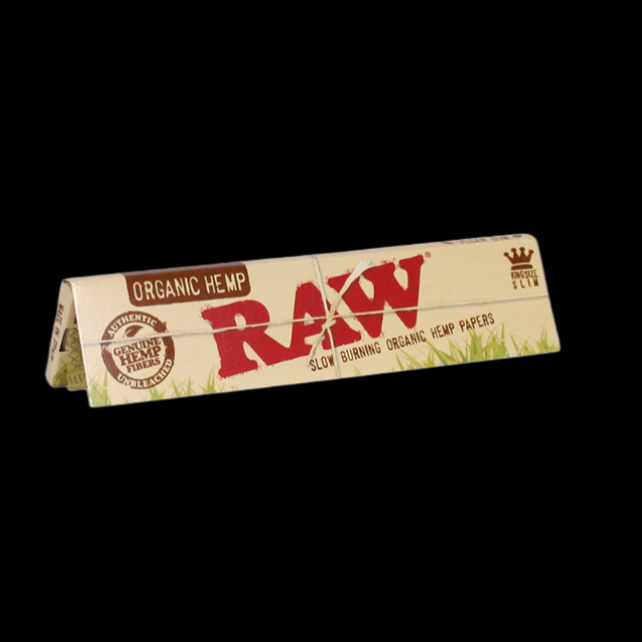 RAW Organic King Size Hemp Rolling Papers
