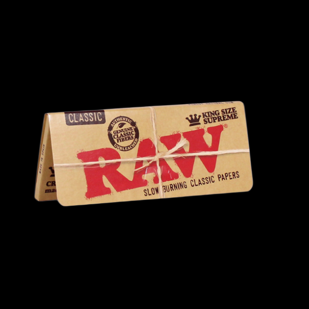 RAW King Size Supreme Rolling Papers 3 Pack