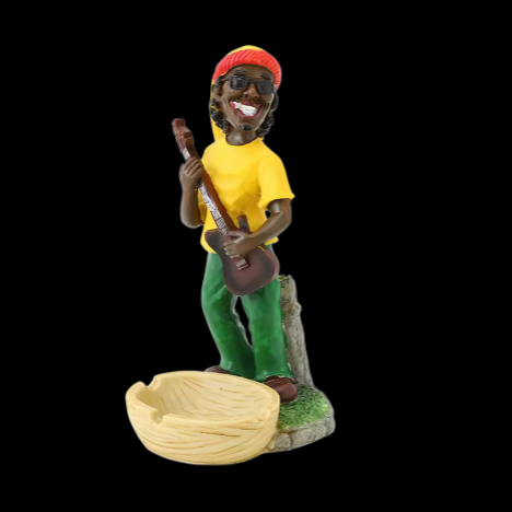 Jamaican Rasta Man Ash Tray