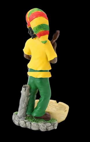 Jamaican Rasta Man Ash Tray