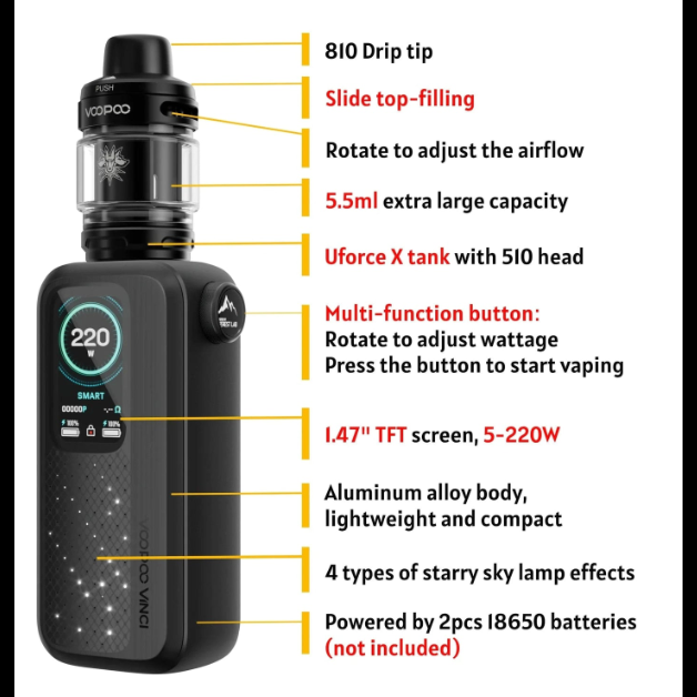 Voopoo Vinci Spark 220 Kit