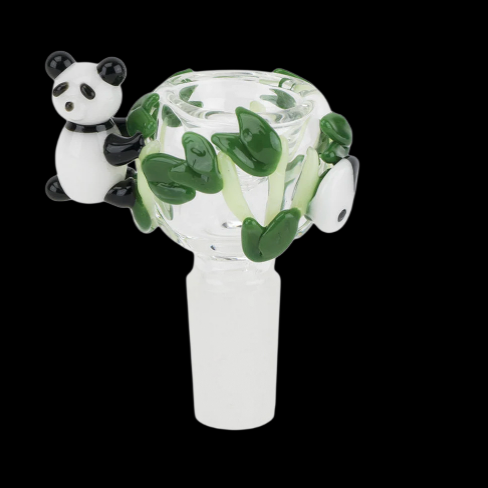 Empire Glassworks Panda Bowl Piece