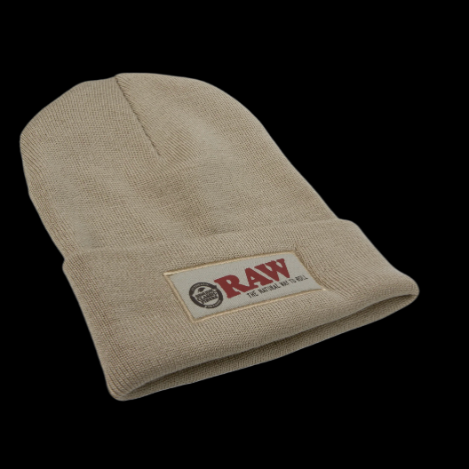 RAW Tan Beanie